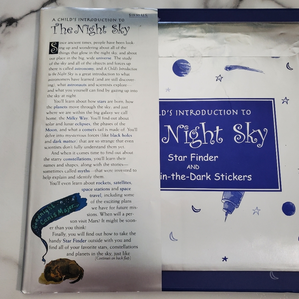 A Child's Introduction to the Night Sky Hardcover Book - Picture 6 of 12